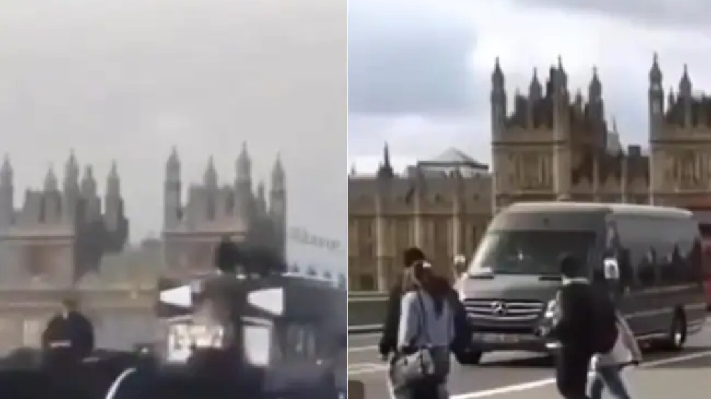 Viral: Londons Westminster Bridge 125 years ago vs now