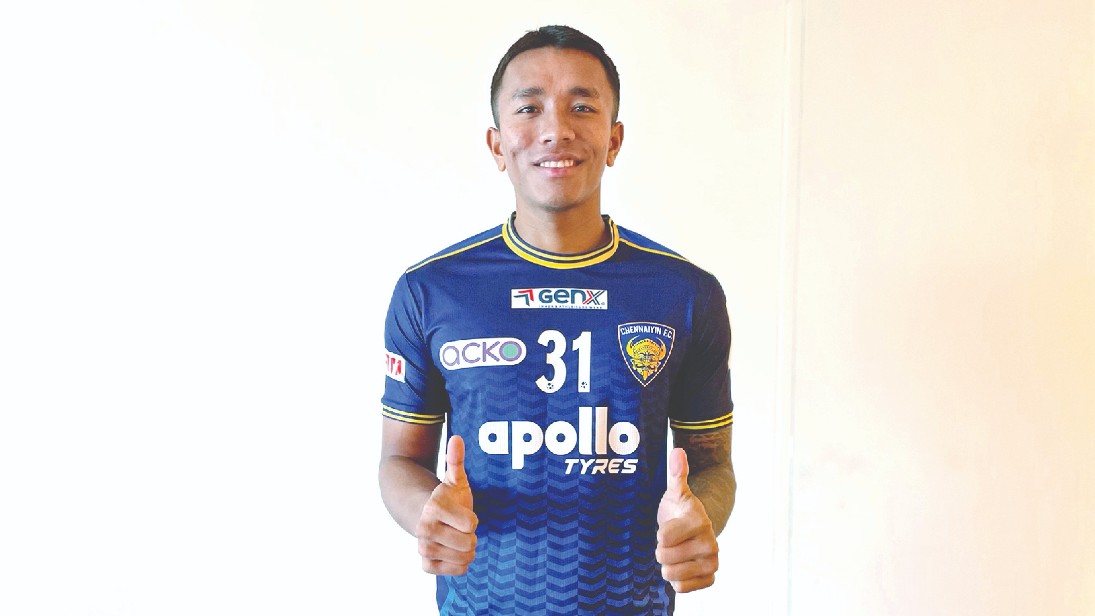 Chennaiyin signs central defender Bikash on a multi-year deal