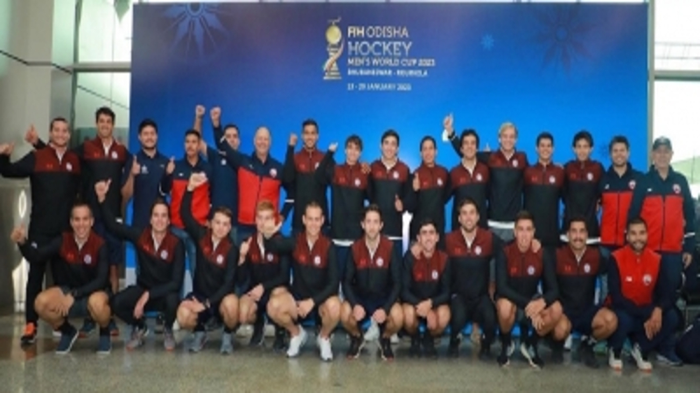 Chile reach Bhubaneswar for FIH Mens World Cup 2023
