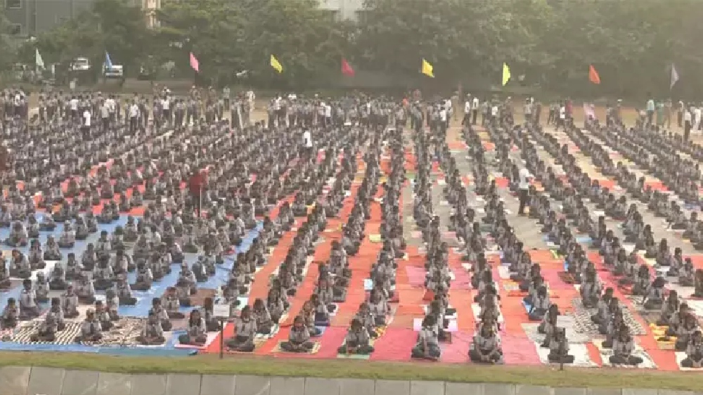 Yoga training for 5,000 students under Sirpi scheme