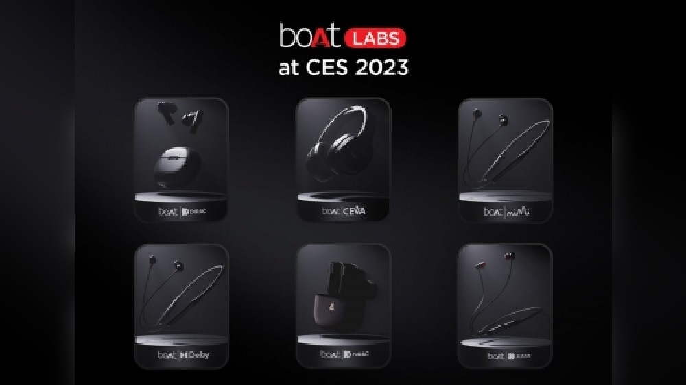 boAt to showcase next-gen hearable products at CES 2023