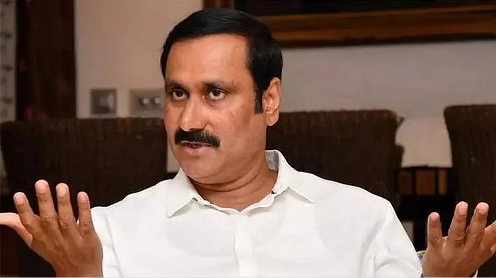 Anbumani flays Guv for trying to rename TN