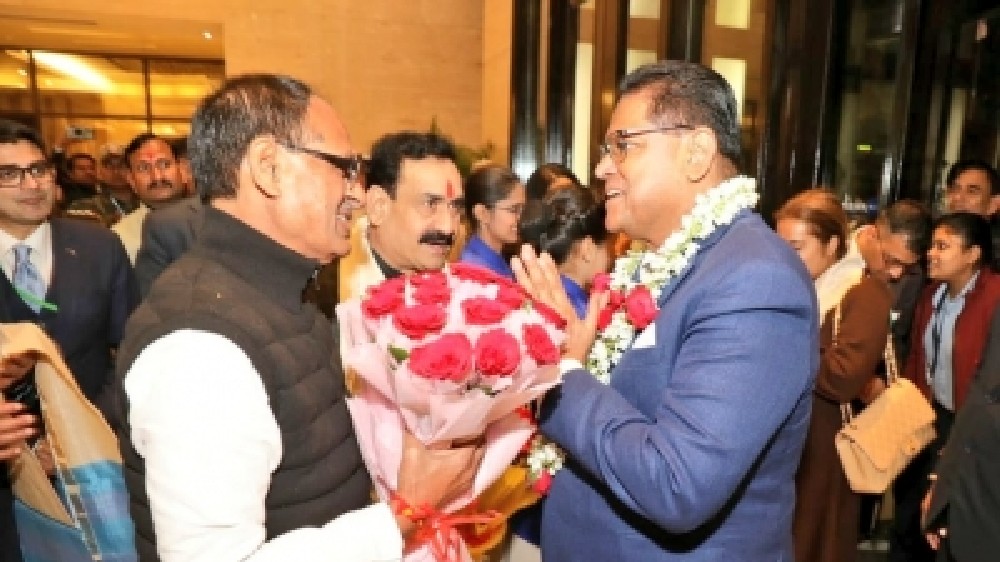 Presidents of Guyana, Suriname arrive in India for 17th PBD