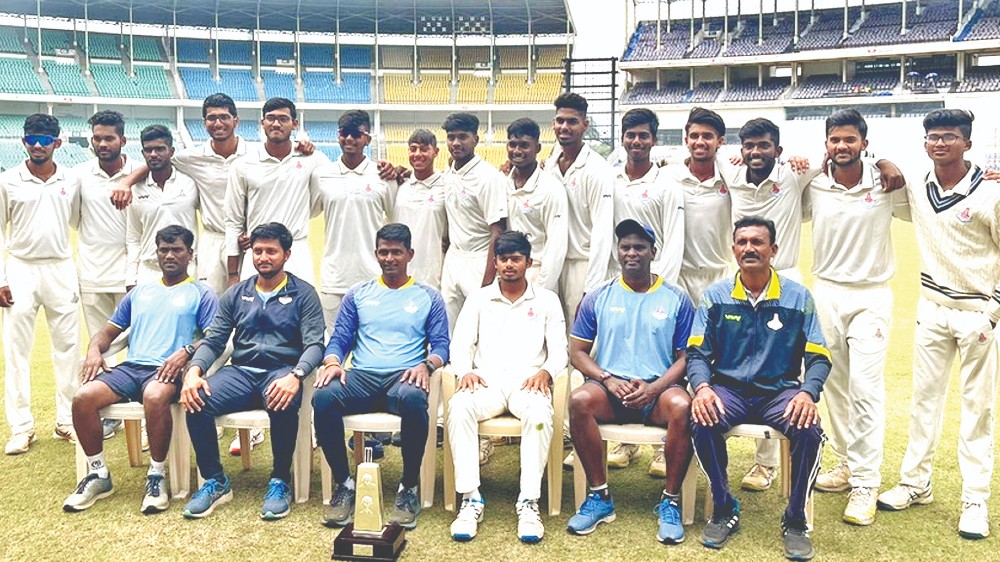 Vidarbha wins Cooch Behar trophy