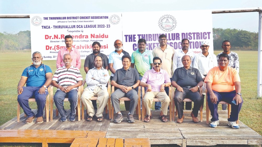 Thiruvallur league 2022-23 season begins; DRBCCC beats Frankworrell