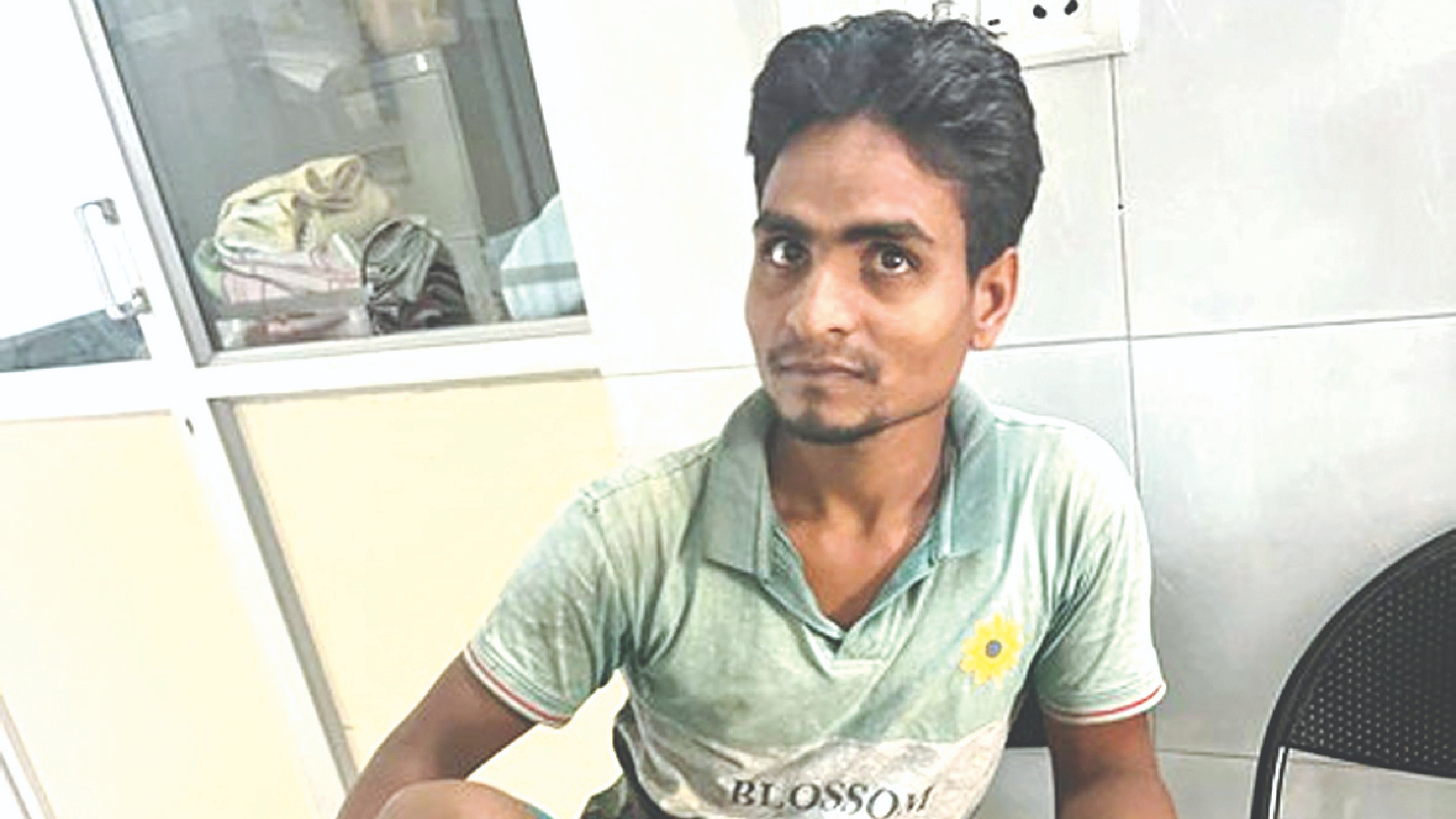 Guest worker hurt by stray bullet from shooting range Guest worker hurt by stray bullet from shooting range