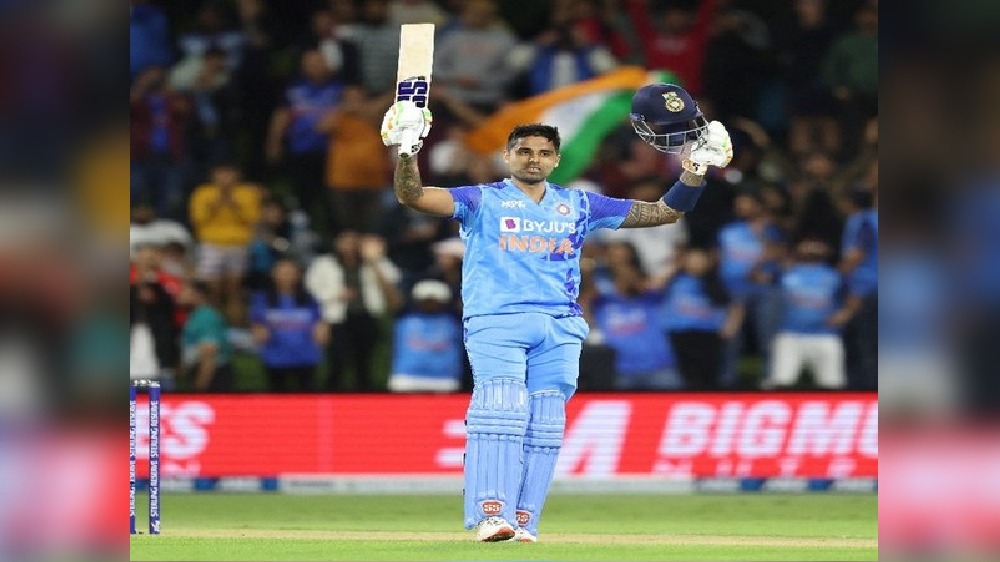 Suryakumar Yadav named ICC Mens T20I Cricketer of the Year 2022