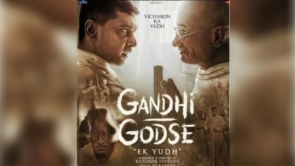 Cong MP seeks ban on film ‘Gandhi Godse – Ek Yudh’