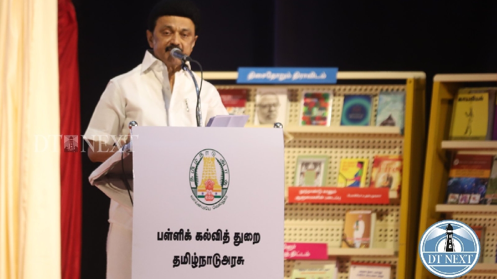 Stalin inaugurates two-day Chennai Literary Festival Stalin inaugurates two-day Chennai Literary Festival