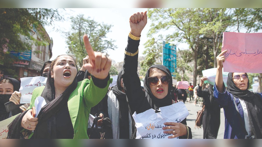Fighting oppression: The Taliban cannot defeat women Fighting oppression: The Taliban cannot defeat women
