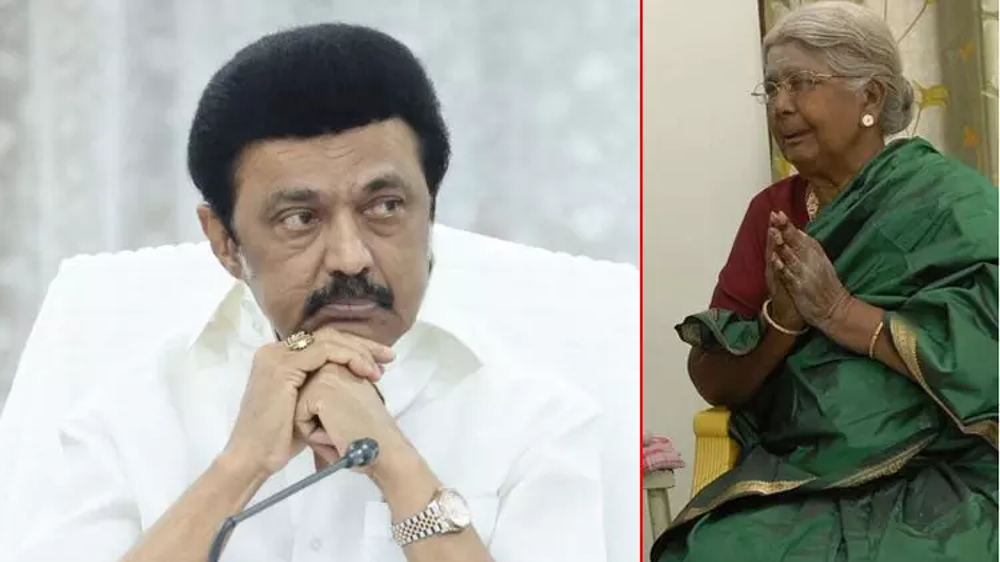 Stalin condoles demise of comedian Vadivelus mother Stalin condoles demise of comedian Vadivelus mother