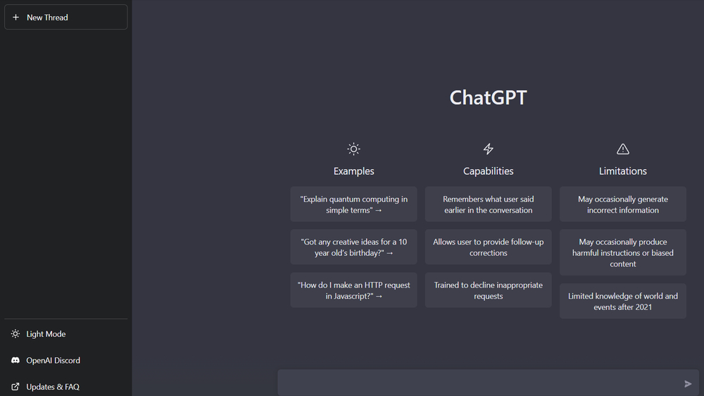 Know ChatGPT but don’t forget NI Know ChatGPT but don’t forget NI