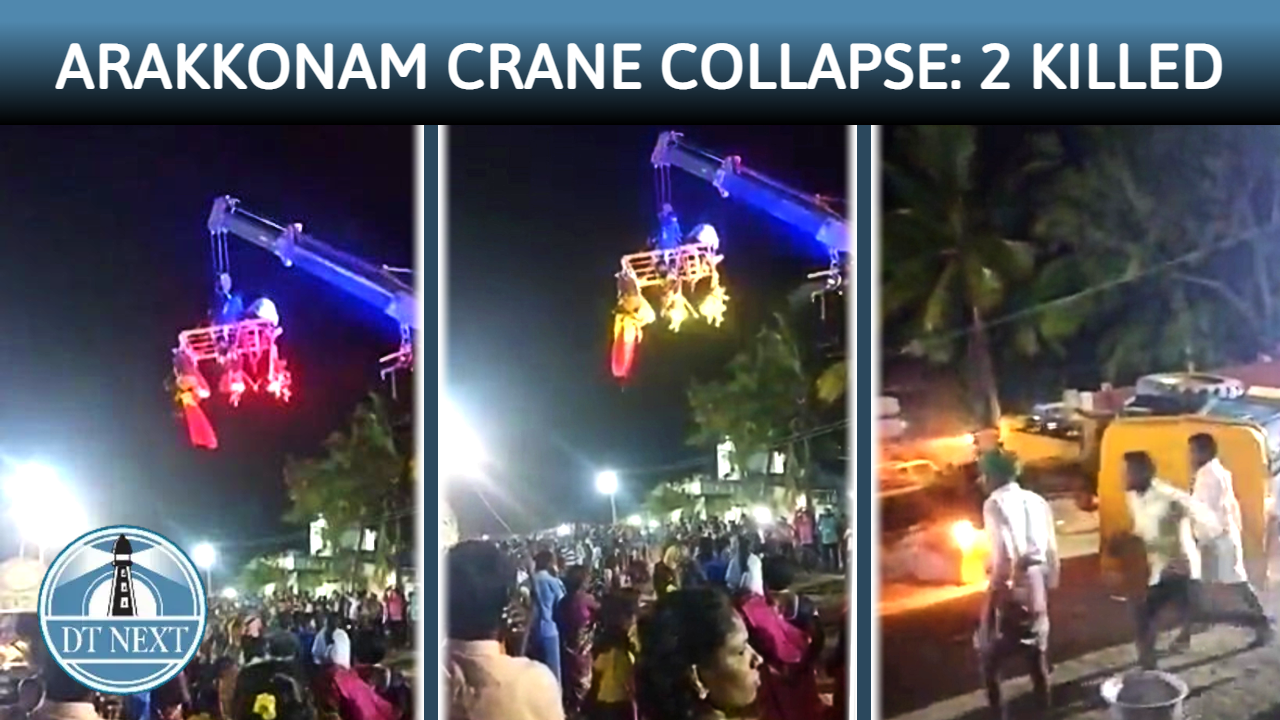 Arakkonam crane collapse : 4 killed