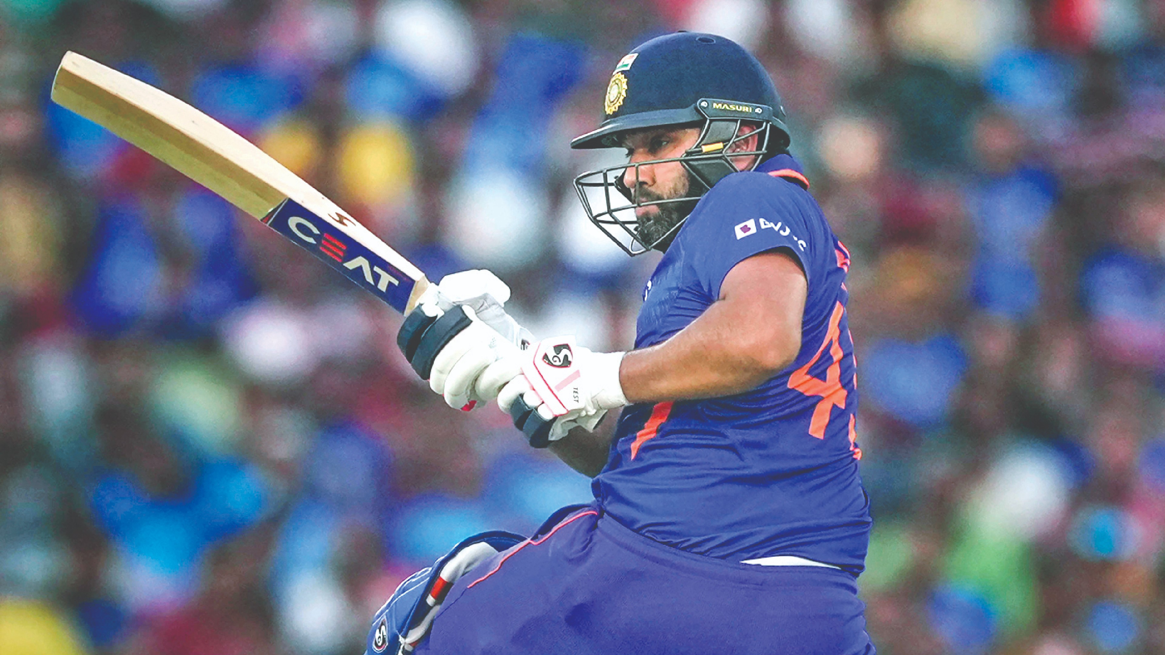 I am happy with how I am going, says Rohit