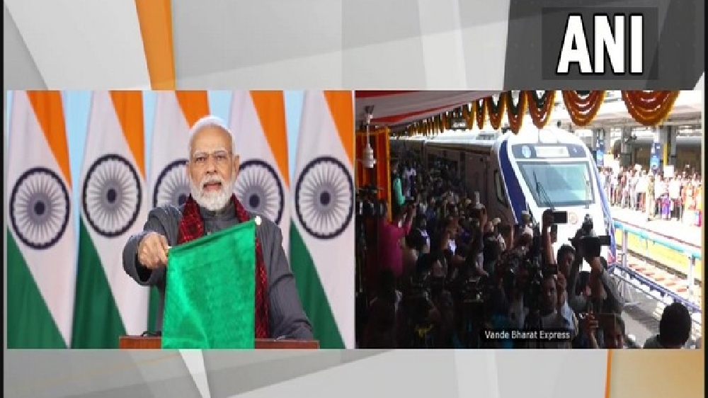 PM Modi flags off Secunderabad-Visakhapatnam Vande Bharat Express