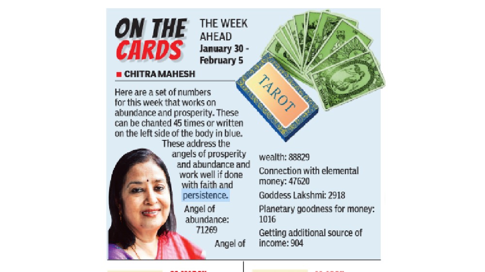 Tarot: On the cards