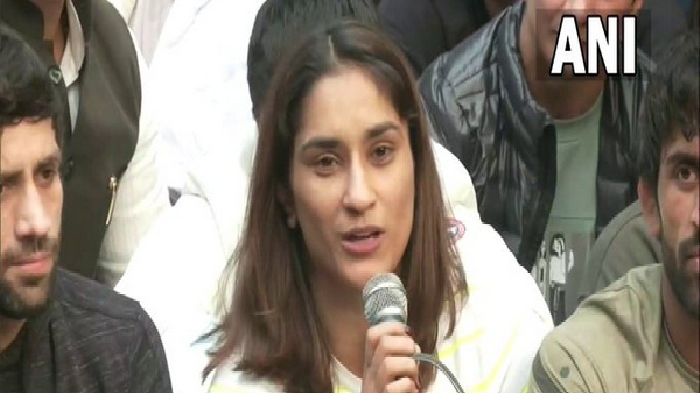 Will make sure Brij Bhushan Singh resigns, is jailed: Vinesh Phogat