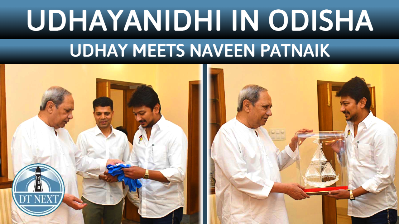 Udhayanidhi meets Naveen Patnaik