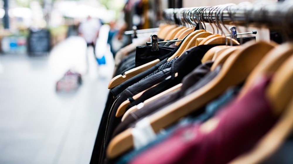 Clothing donation drive by creative community