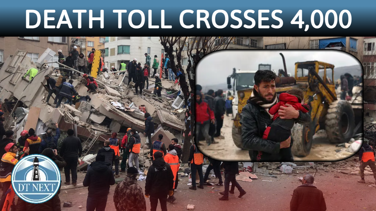 Massive earthquake: Death toll crosses 4,000 Massive earthquake: Death toll crosses 4,000