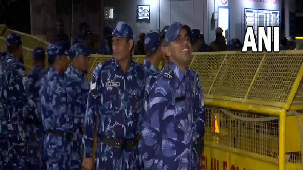 RAF deployed outside CBI headquarters after Sisodias arrest