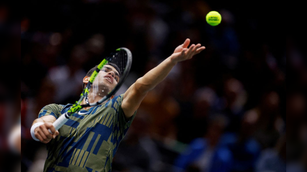 Alcaraz wins on return from injury in Buenos Aires Alcaraz wins on return from injury in Buenos Aires