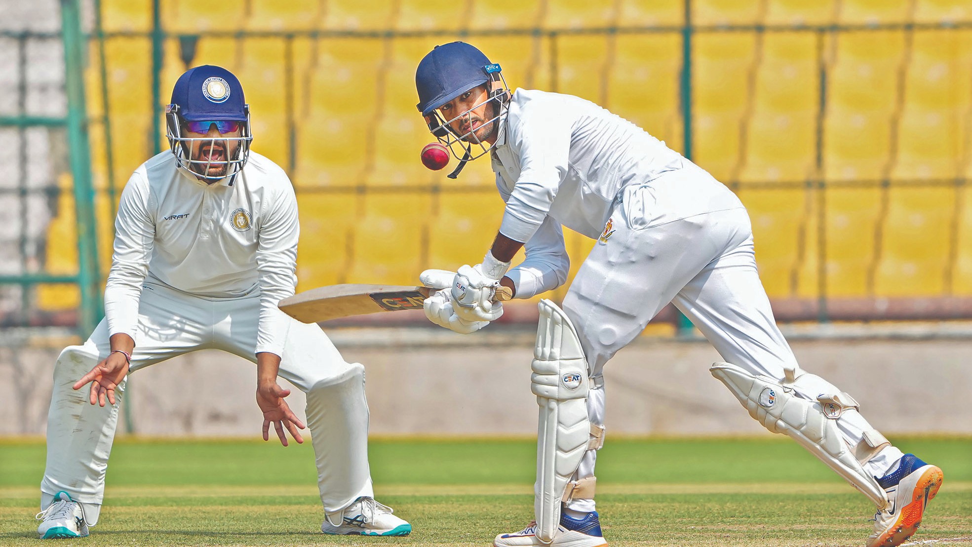 Agarwal’s unbeaten ton helps Karnataka against Saurashtra