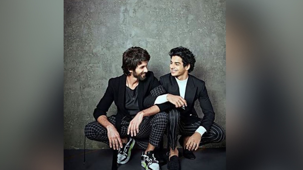 Ishaan shares bday wish for bade miyan Shahid, calls him elder tree