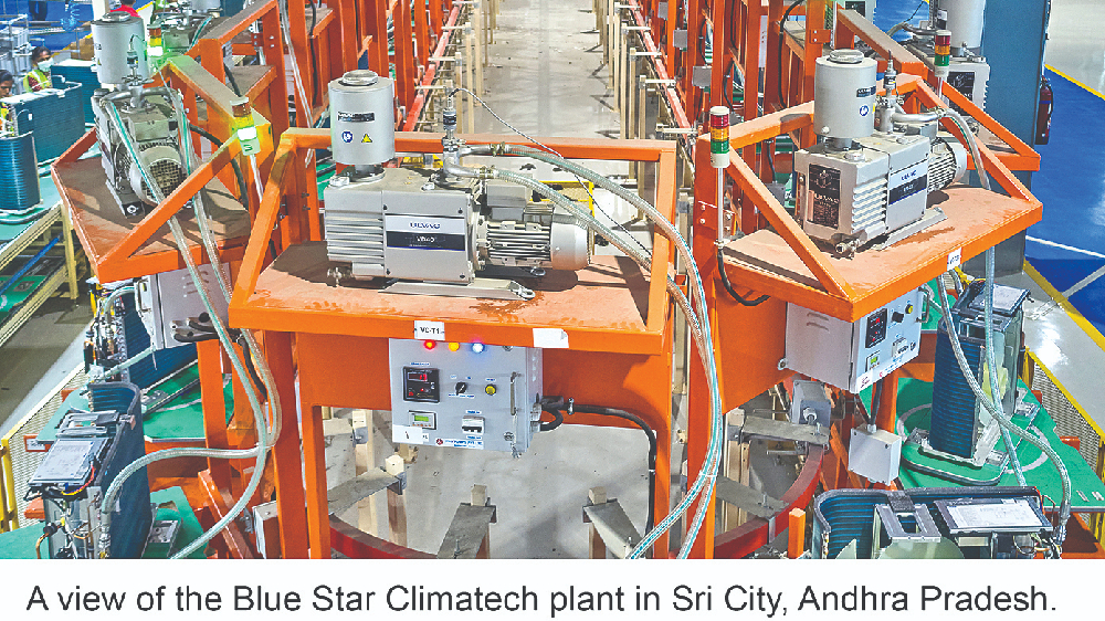 Blue Star eyes 10,000 cr revenue mark by next year