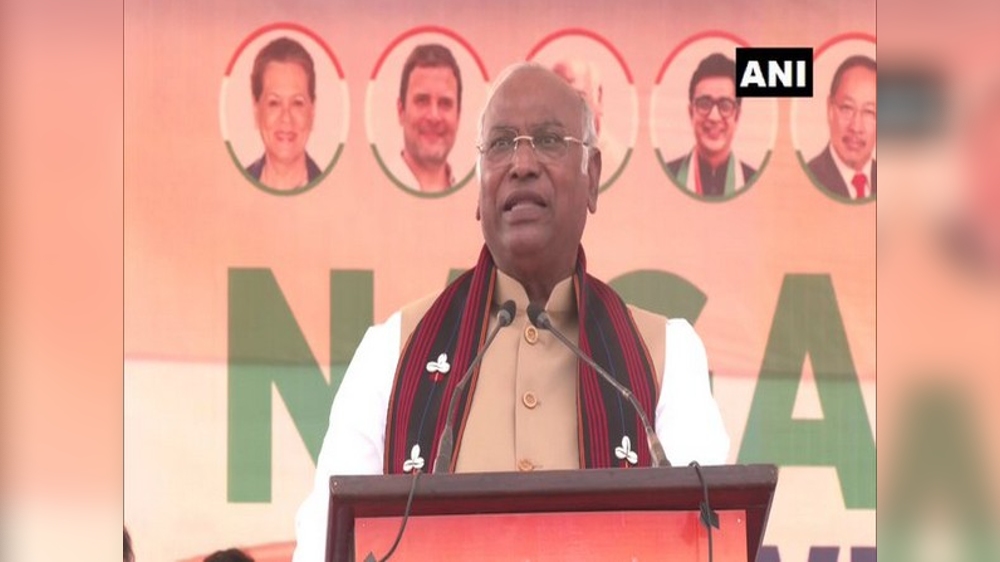 Congress-led alliance will form govt in 2024: Kharge in Nagaland