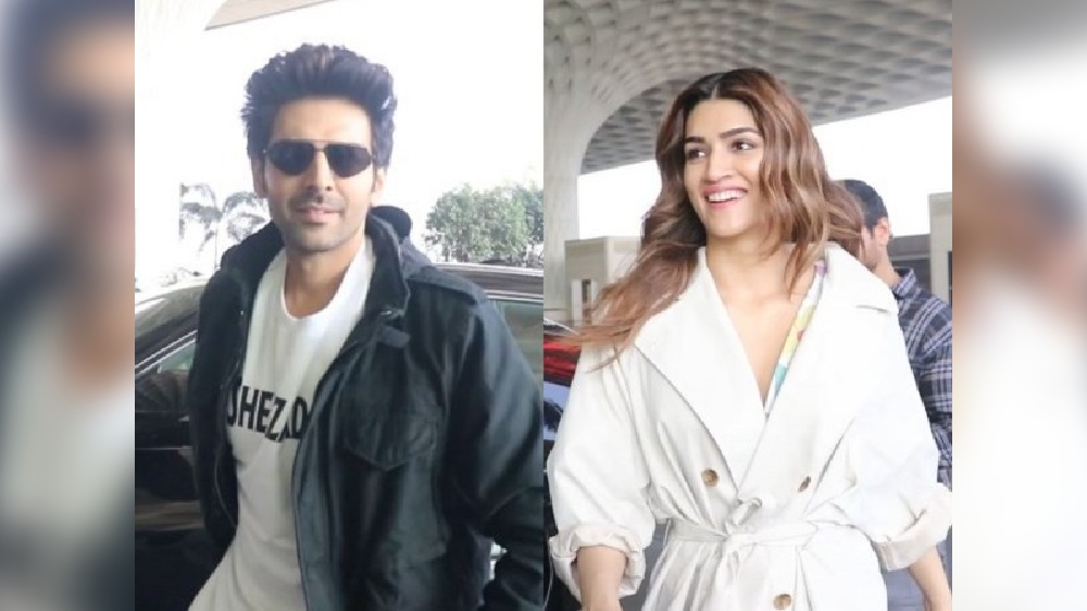 Kartik Aaryan to Kriti Sanon, celebs spotted at Mumbai airport