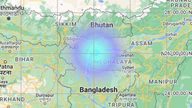 Magnitude 3.7 earthquake jolts Tura, second in less than 5 hours in NE