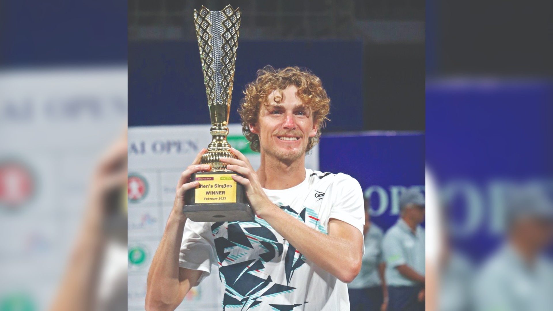 Max saves two c’ship points, wins Chennai Open singles crown