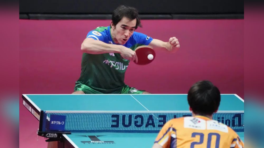 Brazilian beats Chinese at their own game -- table tennis
