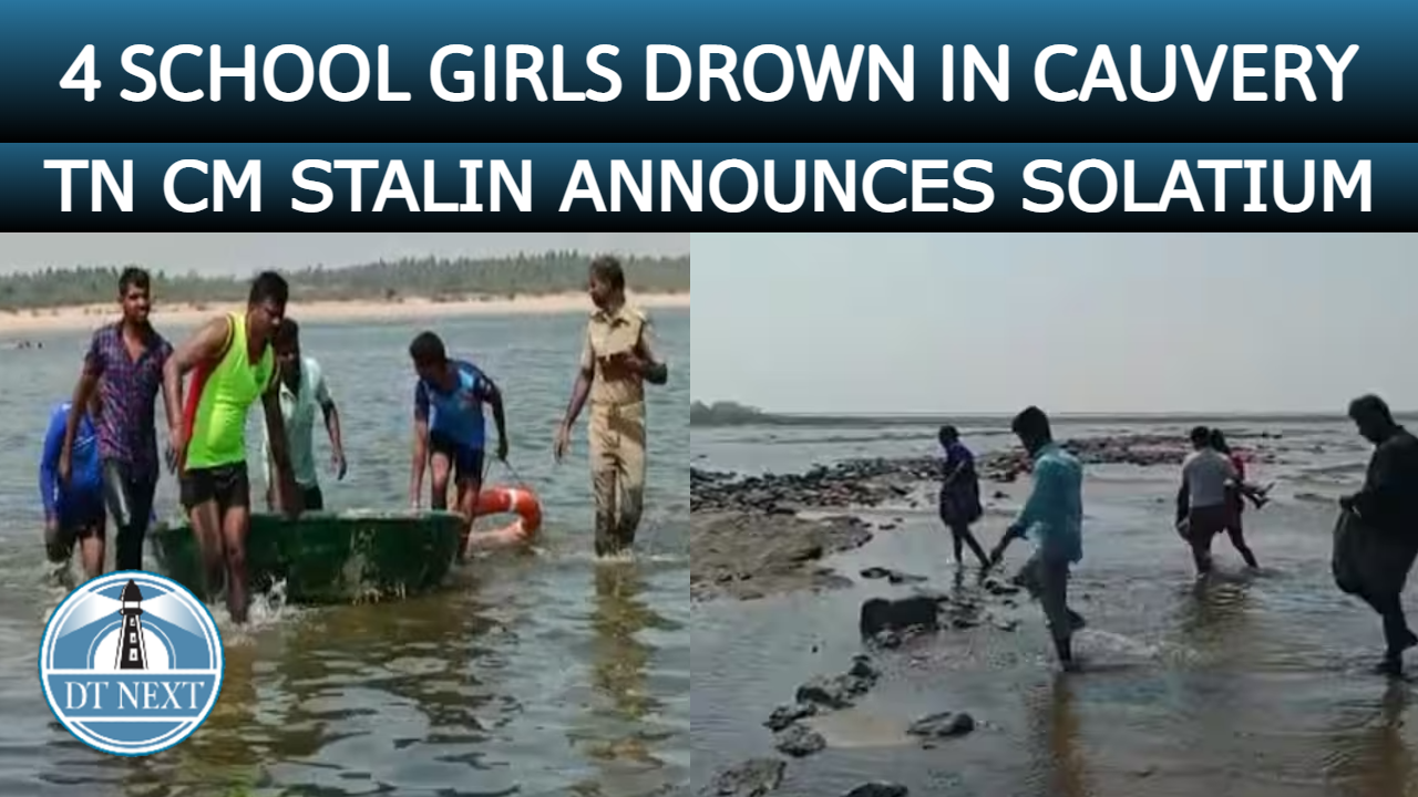 4 school girls drown in Cauvery river