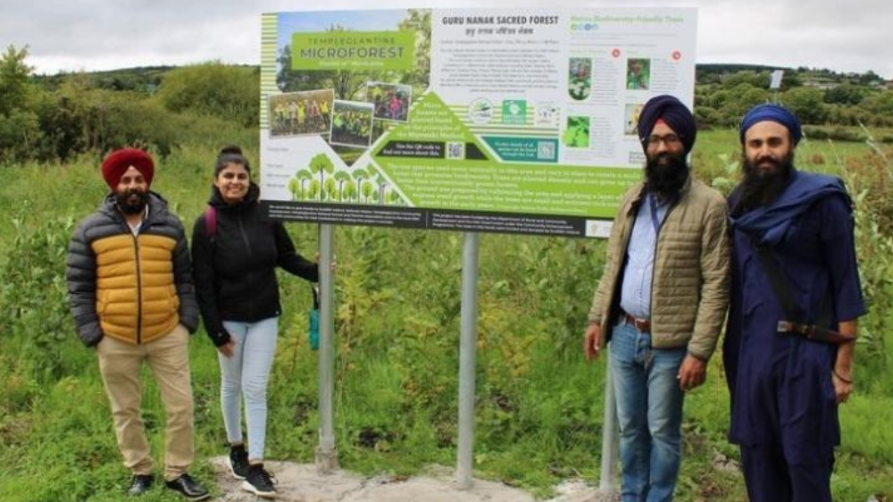 Irish Sikh activists to plant 10,000 trees for war-torn Ukraine