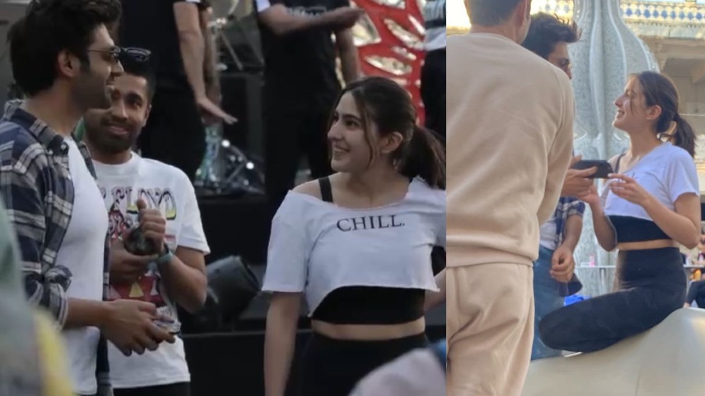 Viral: Sara & Kartik Aaryan spotted together; fans go gaga
