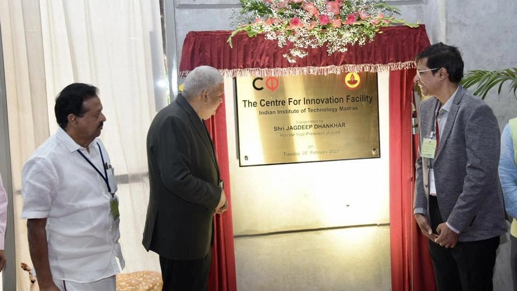 Vice Prez Dhankhar inaugurates new facility at IIT-M