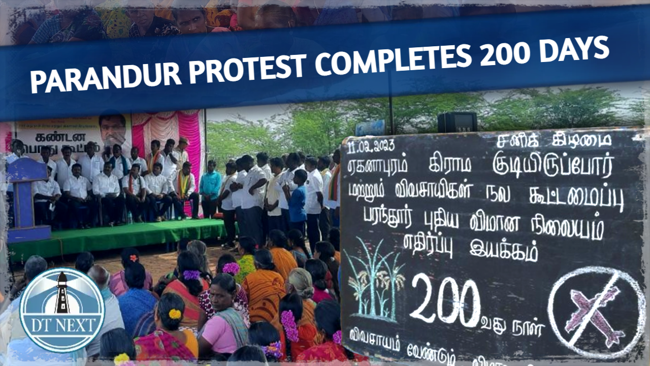 Parandur protest completes 200 days