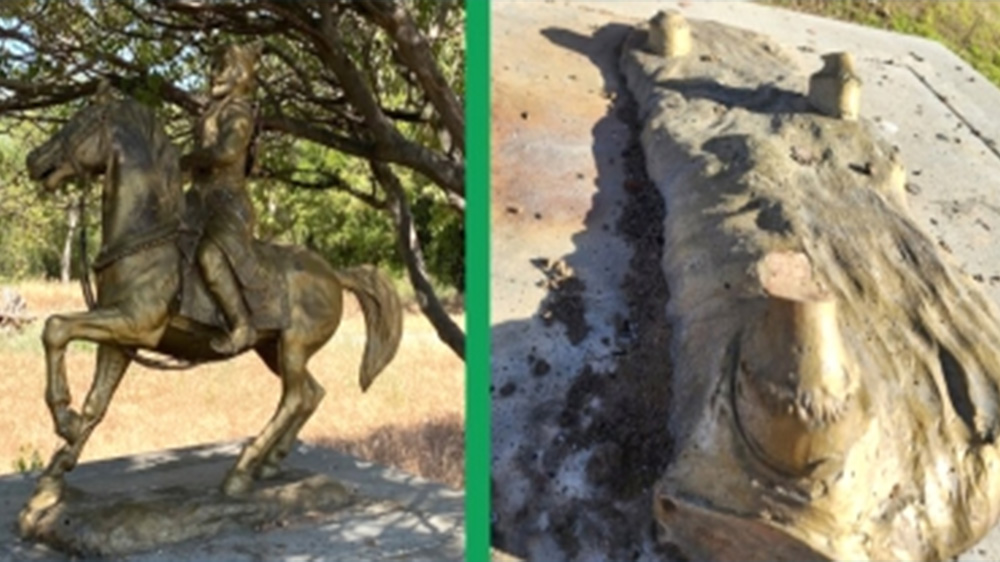 Chhatrapati Shivaji statue goes missing from California park