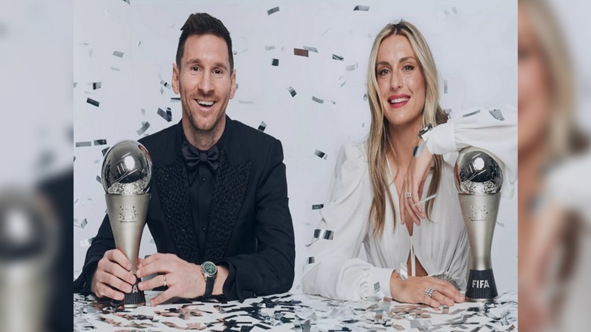 Messi, Alexia crowned Best players at awards ceremony in Paris