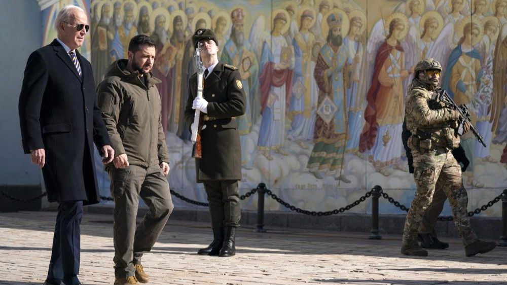 Biden declares ‘Kyiv stands’ in surprise visit to Ukraine