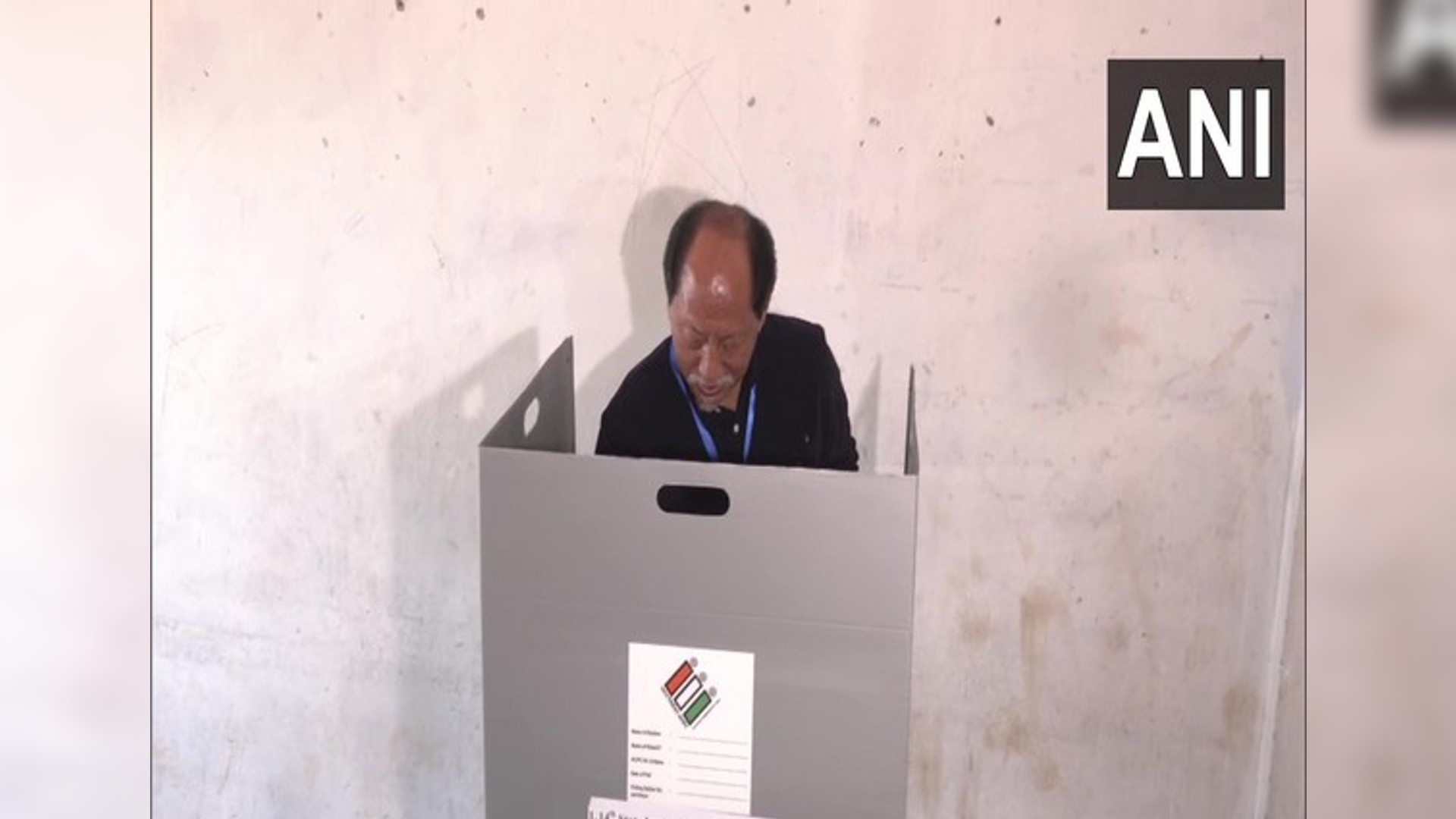 Nagaland Assembly polls: CM Neiphiu Rio casts vote in Kohima