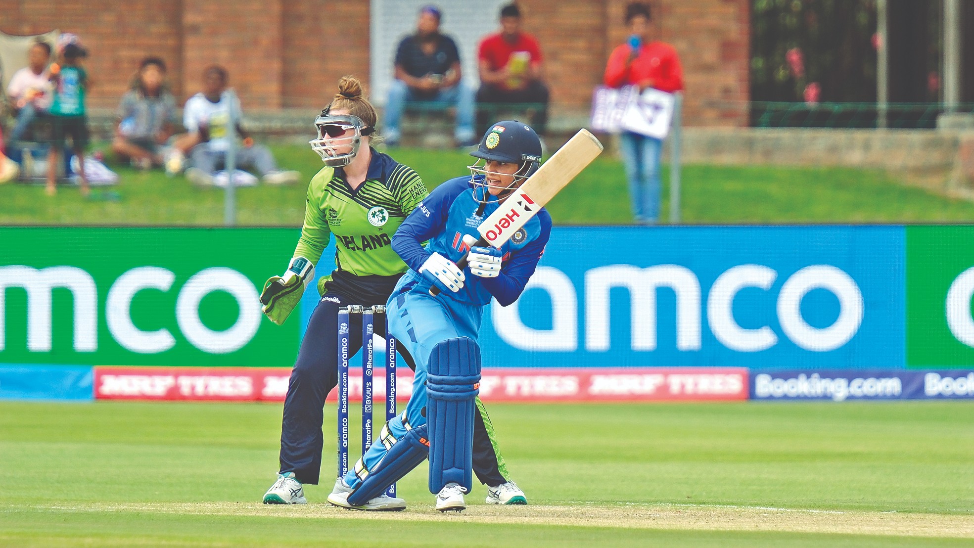 INDIA INTO SEMI-FINALS: Smriti ’s stunning 87 helps team beat Ireland