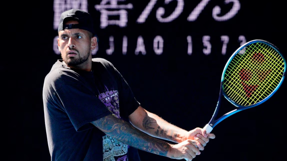 Kyrgios withdraws from Indian Wells and Miami with knee issue Kyrgios withdraws from Indian Wells and Miami with knee issue