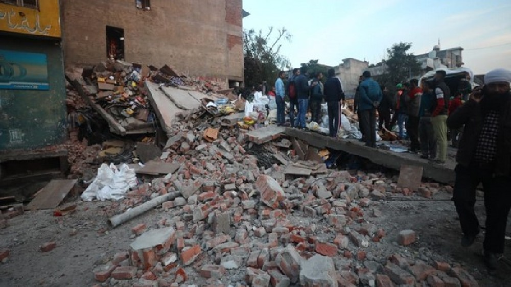 Three-storey building collapses in Jammu, no loss of life reported