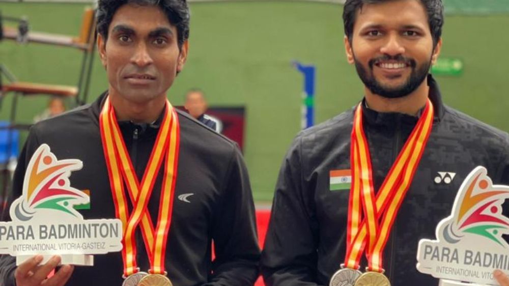 Spanish Para-Badminton: Pramod, Sukant win gold in mens doubles