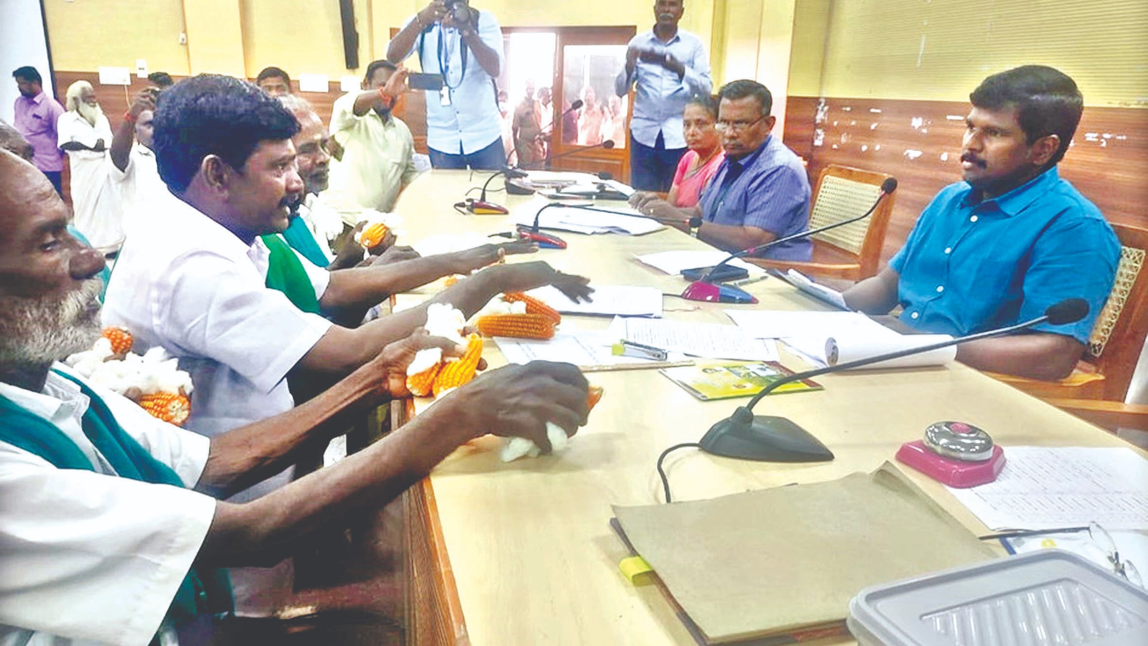 Sale of millets in Uzhavar Santhais soon, announces Tiruchy Collector