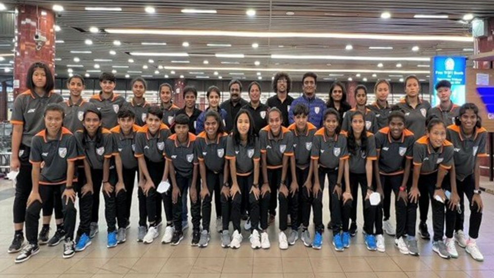 India womens team arrives in Dhaka for SAFF U-20 Championship