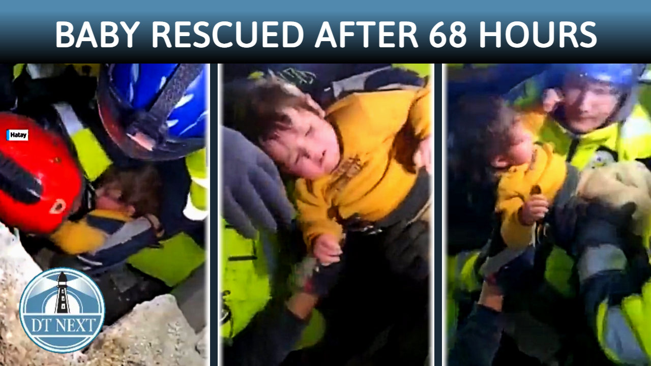 Turkey Quake : Baby rescued after 68 hours